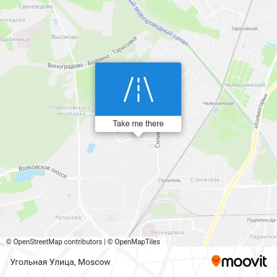 Угольная Улица map