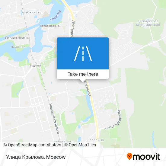 Улица Крылова map