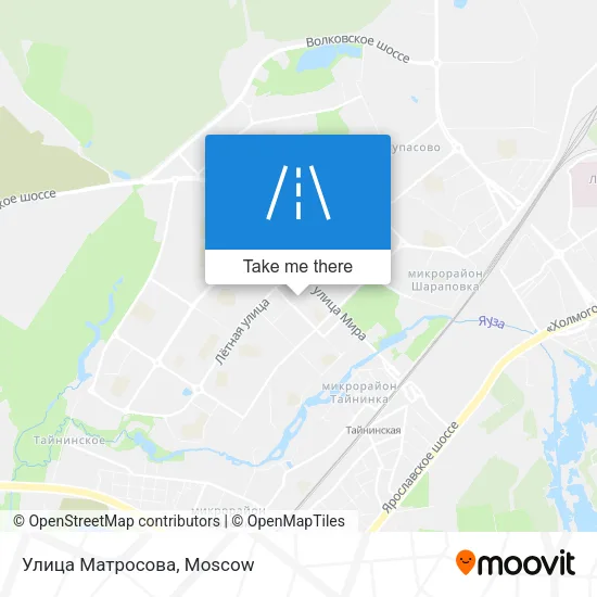 Улица Матросова map