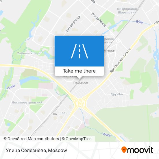Улица Селезнёва map