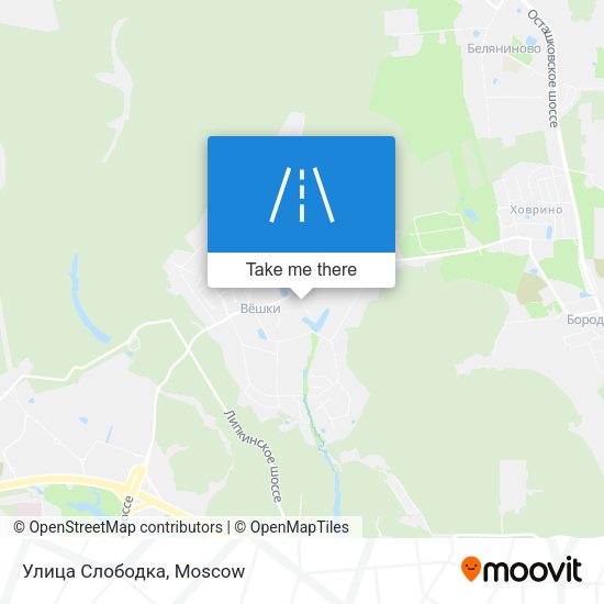 Улица Слободка map