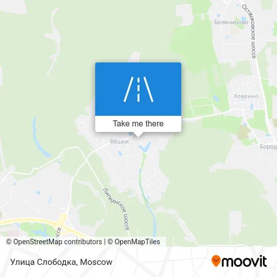 Улица Слободка map