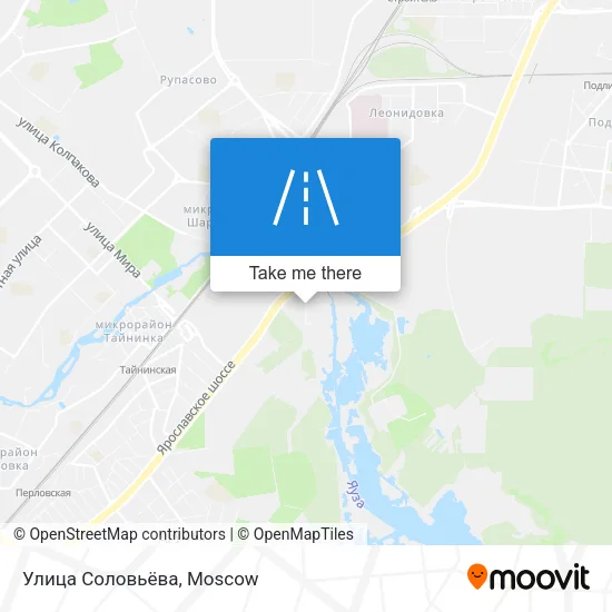 Улица Соловьёва map