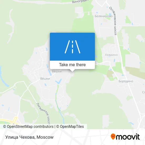 Улица Чехова map