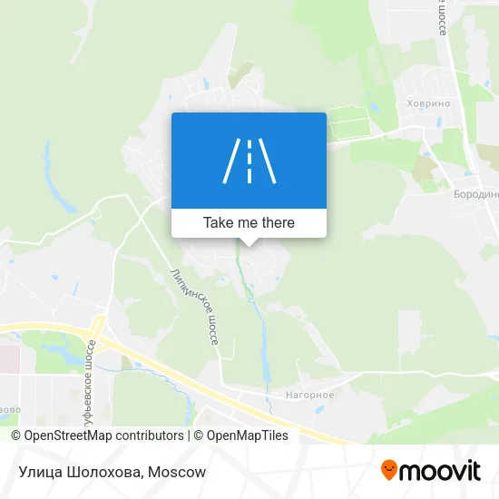 Улица Шолохова map