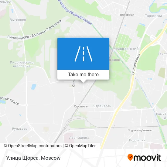 Улица Щорса map