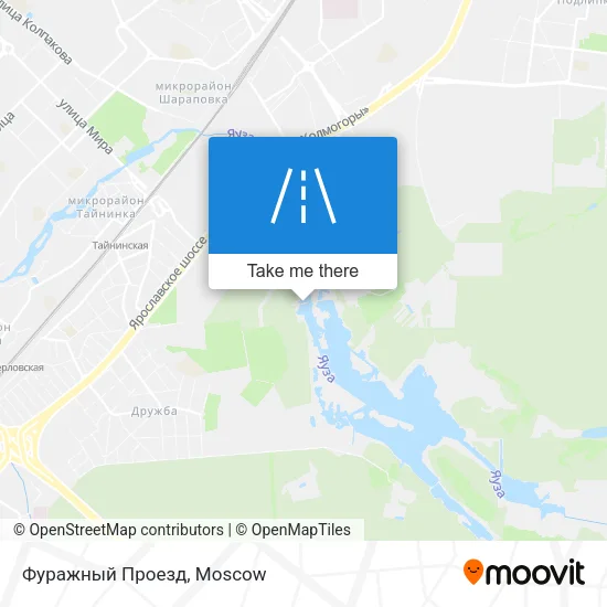 Фуражный Проезд map