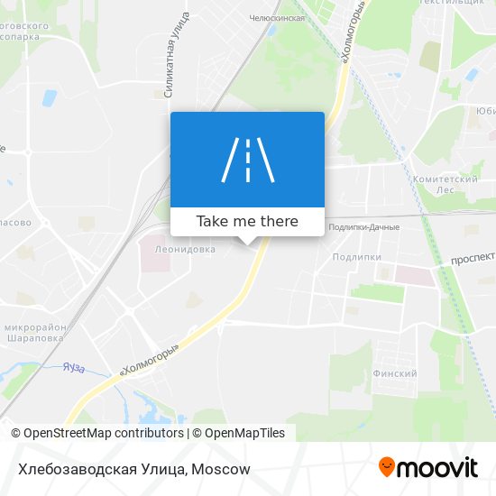 Хлебозаводская Улица map