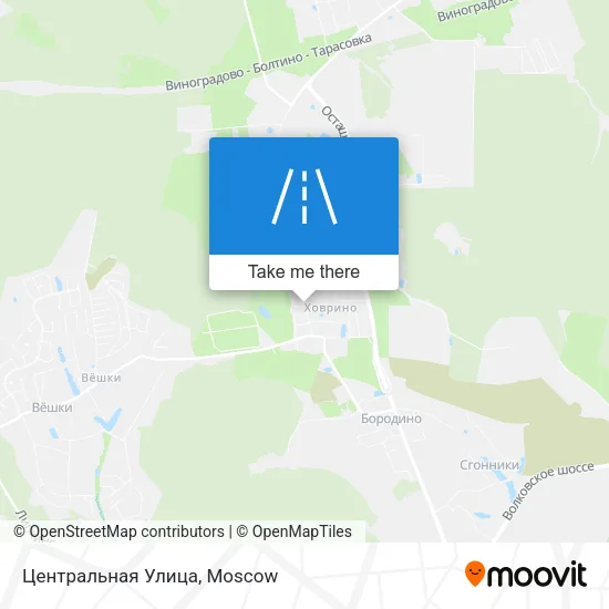 Центральная Улица map