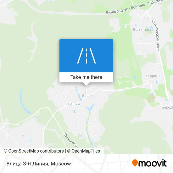 Улица 3-Я Линия map