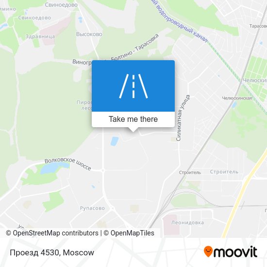 Проезд 4530 map