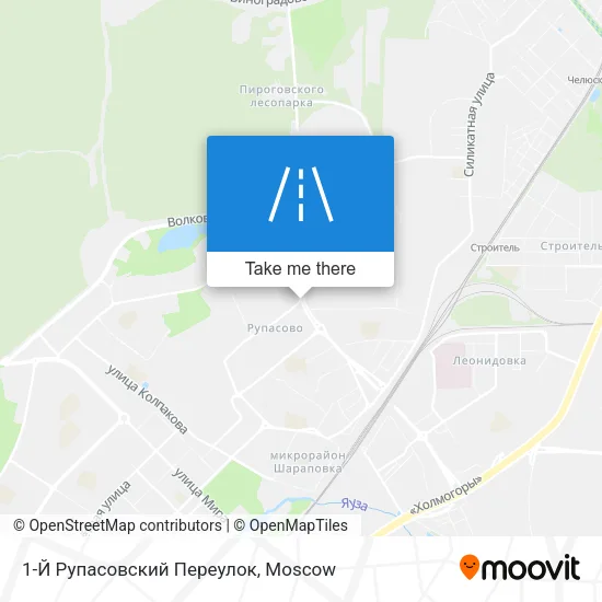 1-Й Рупасовский Переулок map