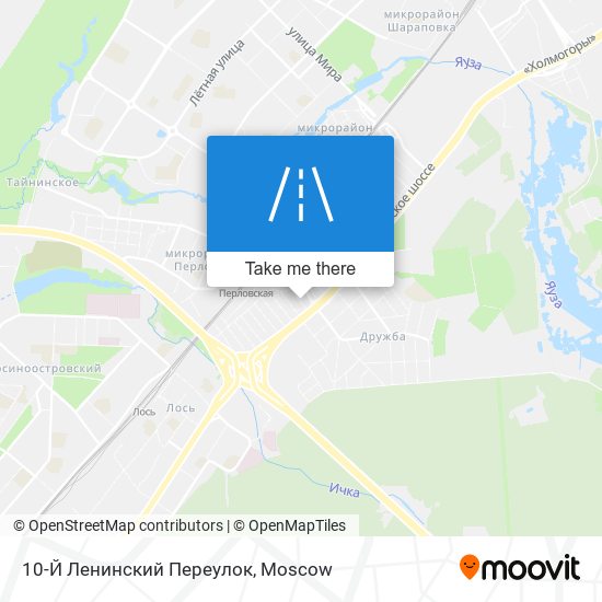 10-Й Ленинский Переулок map