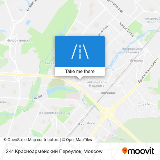 2-Й Красноармейский Переулок map