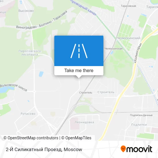 2-Й Силикатный Проезд map