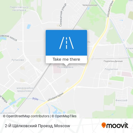 2-Й Щёлковский Проезд map