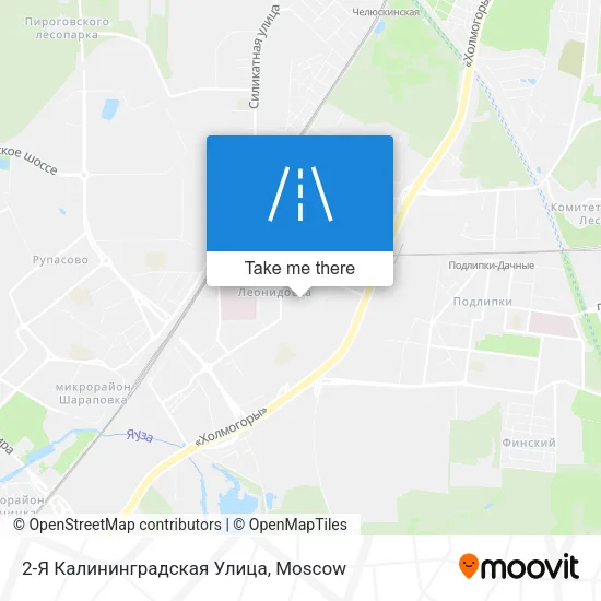 2-Я Калининградская Улица map
