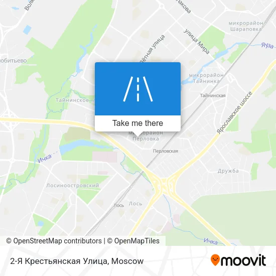 2-Я Крестьянская Улица map