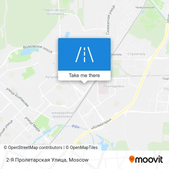 2-Я Пролетарская Улица map