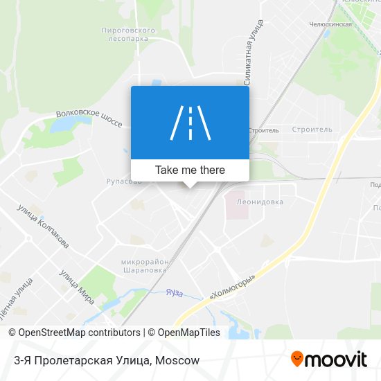 3-Я Пролетарская Улица map