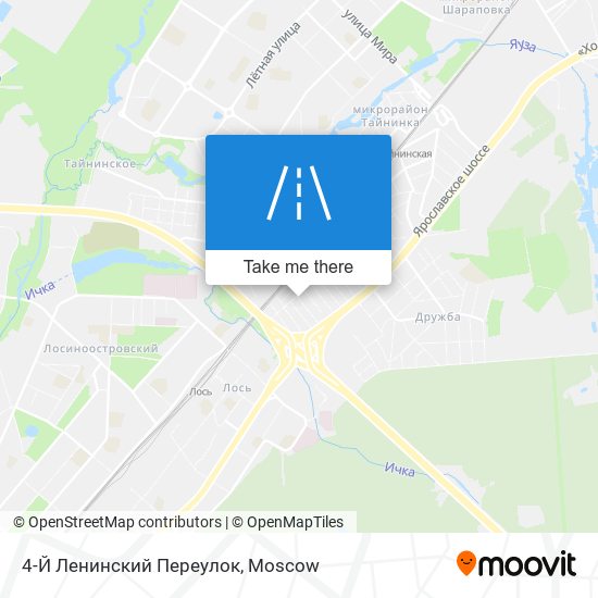 4-Й Ленинский Переулок map