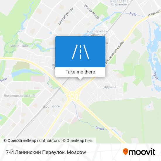 7-Й Ленинский Переулок map