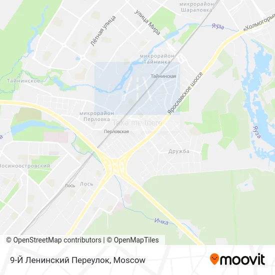 9-Й Ленинский Переулок map