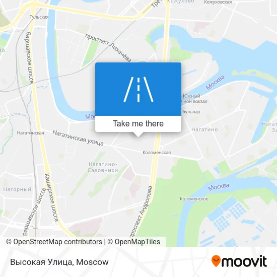 Высокая Улица map