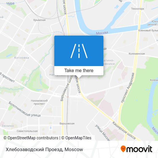 Хлебозаводский Проезд map