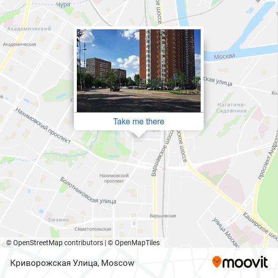 Криворожская Улица map