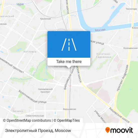 Электролитный Проезд map