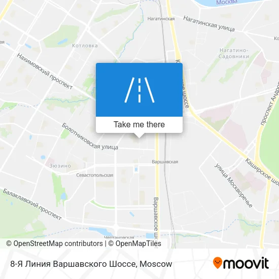 8-Я Линия Варшавского Шоссе map