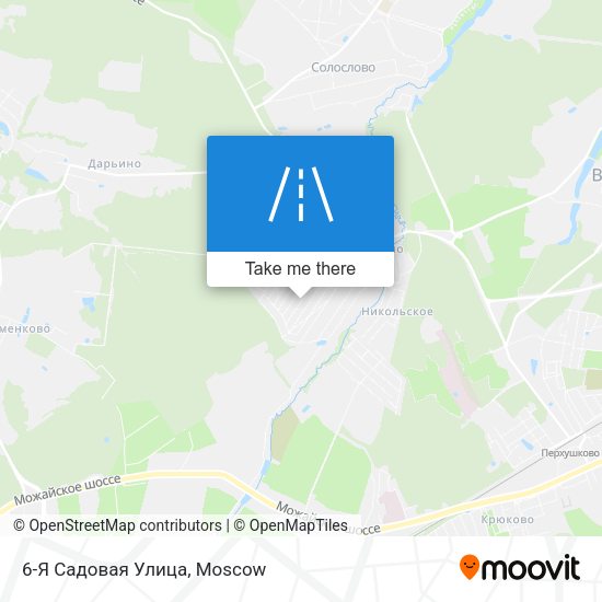 6-Я Садовая Улица map