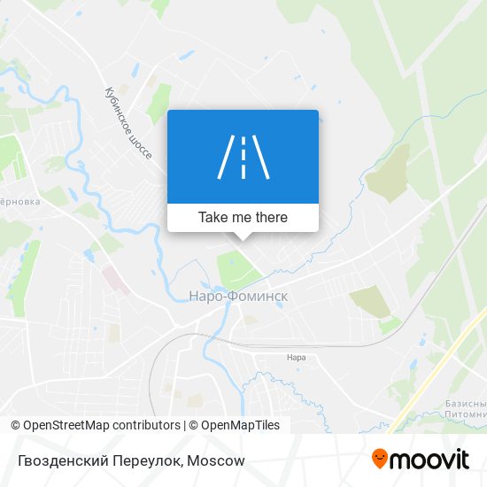 Гвозденский Переулок map