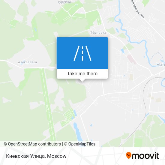 Киевская Улица map