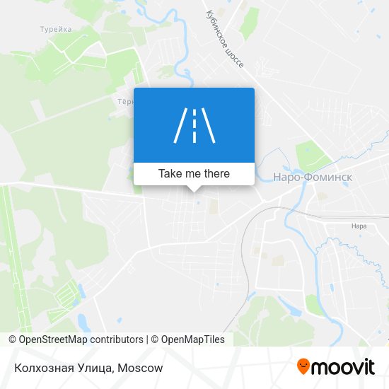 Колхозная Улица map