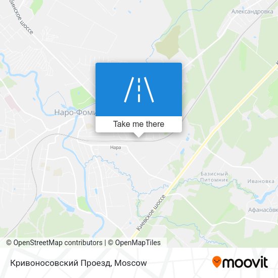 Кривоносовский Проезд map