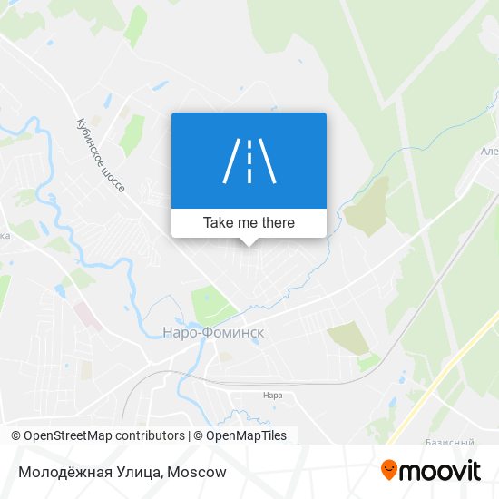 Молодёжная Улица map