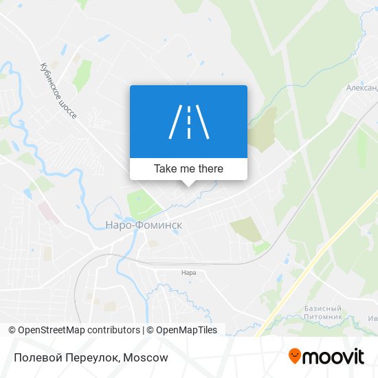 Полевой Переулок map