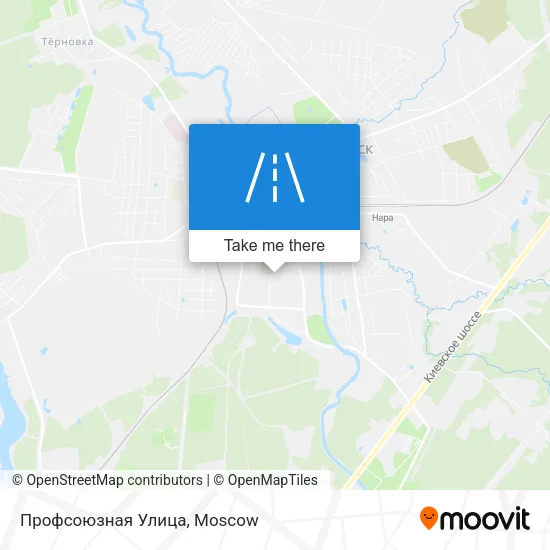 Профсоюзная Улица map