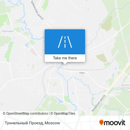 Туннельный Проезд map