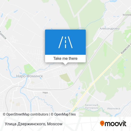 Улица Дзержинского map