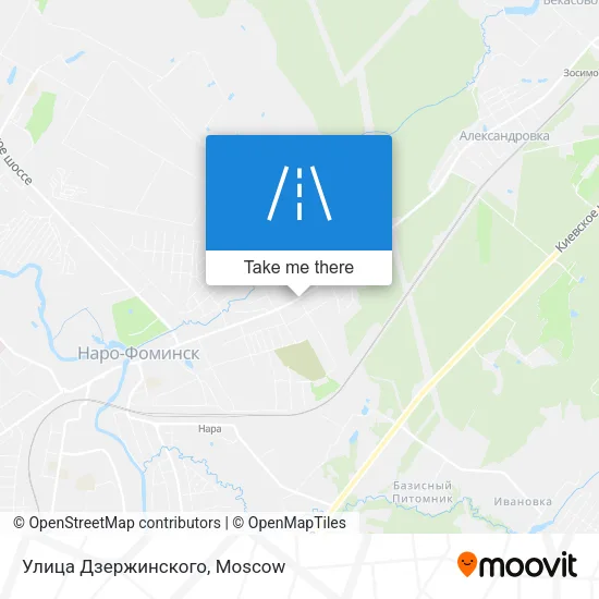 Улица Дзержинского map