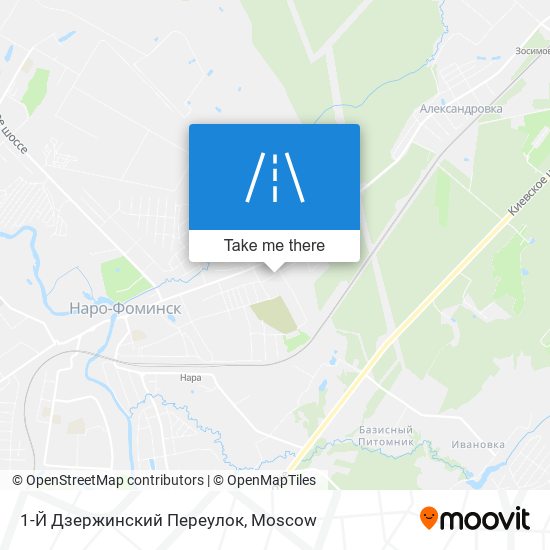 1-Й Дзержинский Переулок map