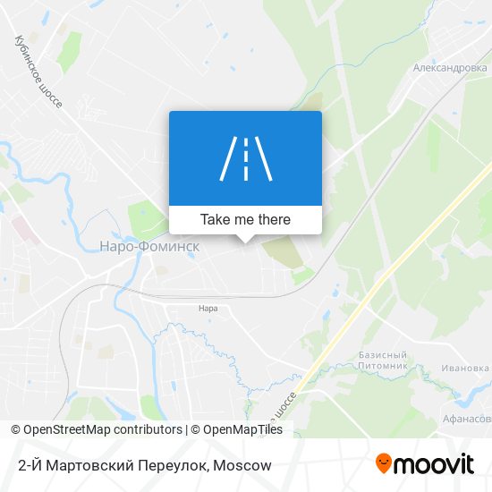 2-Й Мартовский Переулок map