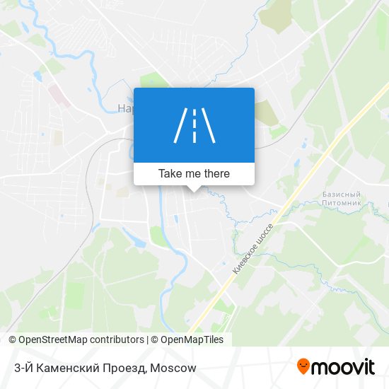 3-Й Каменский Проезд map