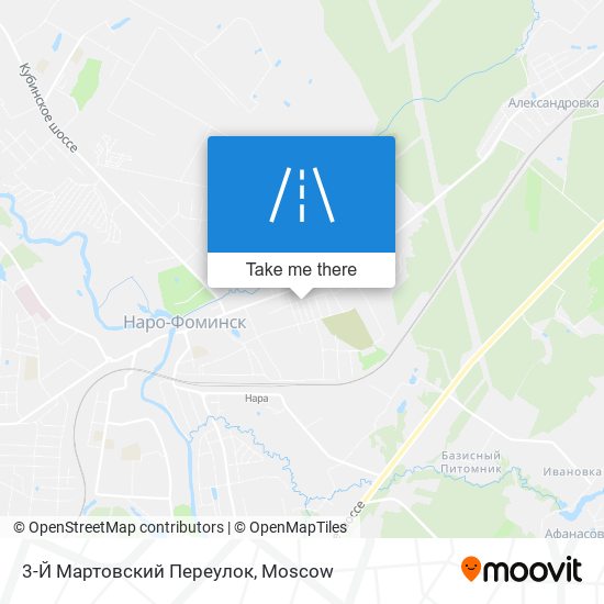 3-Й Мартовский Переулок map