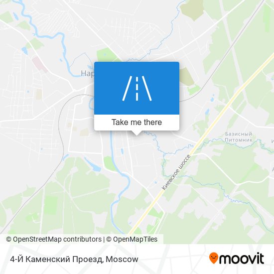 4-Й Каменский Проезд map