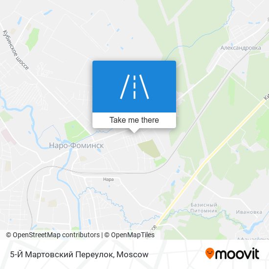 5-Й Мартовский Переулок map