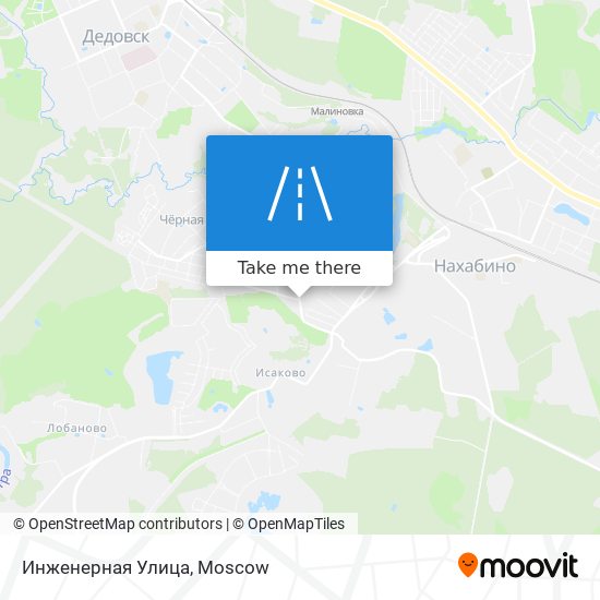 Инженерная Улица map